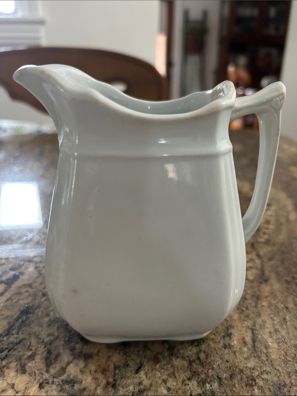 Alfred Meakin White Ironstone Creamer Pitcher